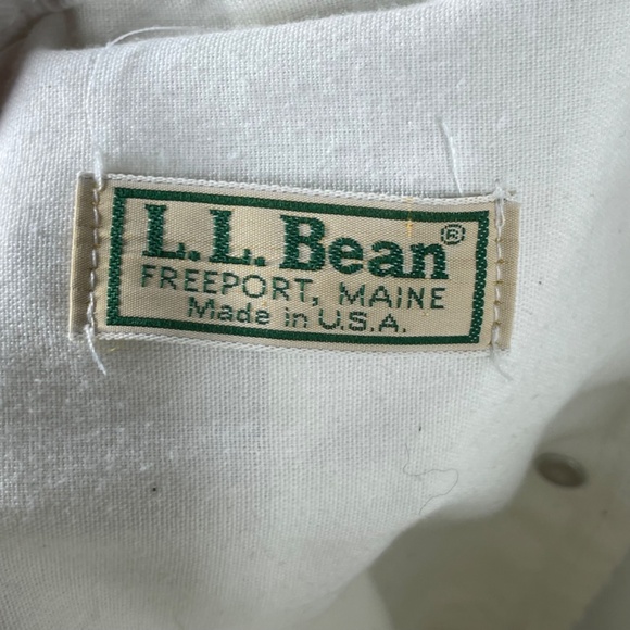 LL Bean Jeans Womens 10 white denim outdoor casual classic 100% cotton vintage - Picture 4 of 10